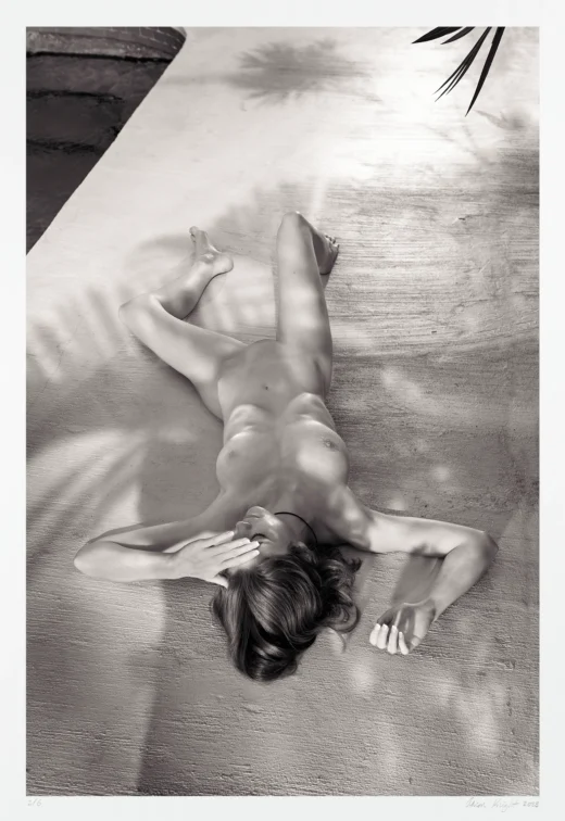 Outdoor art nude: Signed original limited edition by Aaron Knight