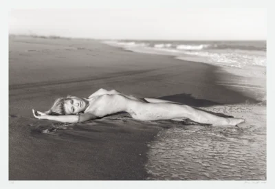 Landscape figure photography | Black and white limited edition art