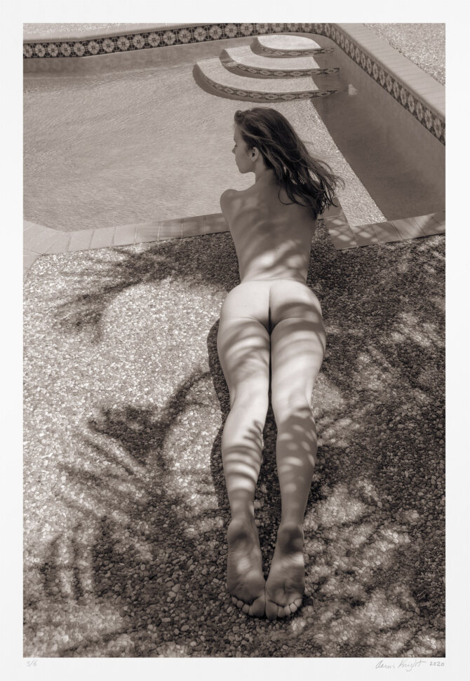 Limited edition nude photographs by Aaron Knight | black and white
