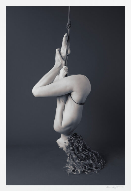 Monochrome fine art nude photograph, woman. Limited edition