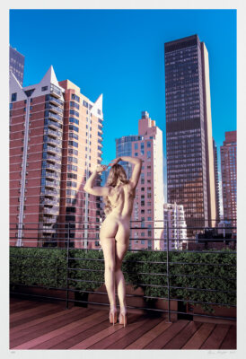 Fine art nude NYC "Blush Towers" fine art photography edition