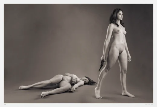 Large monochrome art nude | Limited edition fine art photography