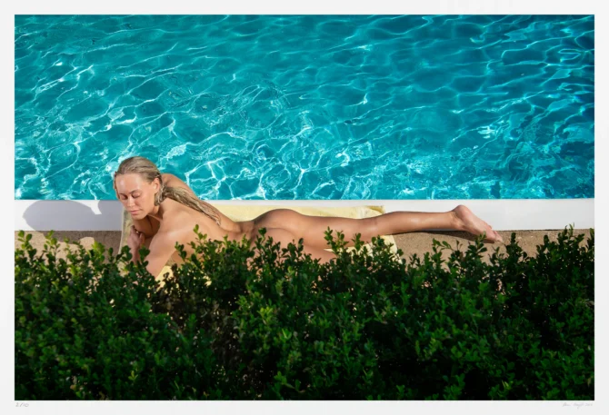 Nude art composition: Limited edition photo for sale | Pool theme | Fine art by Aaron Knight