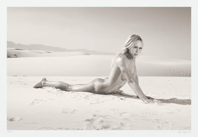 Landscape Photography Female Nude | For sale from artist's studio