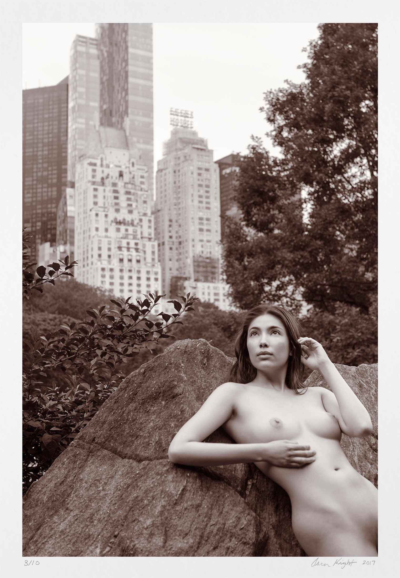 New York City nude. Original limited edition fine art photography