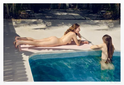 Artistic Nude Photograph | Poolside theme | Signed original edition
