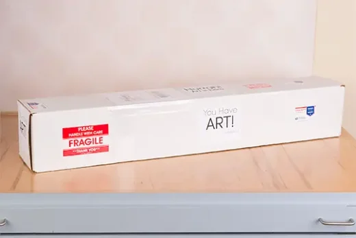 Artwork ready to ship worldwide