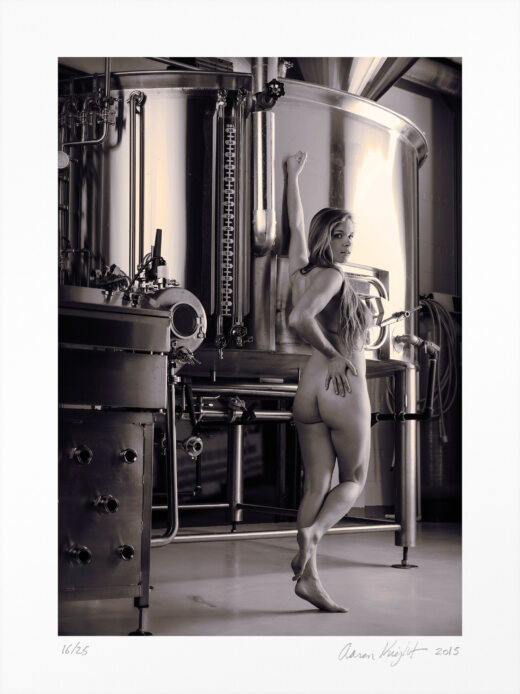 Monochromatic art nude | Signed limited edition original photo