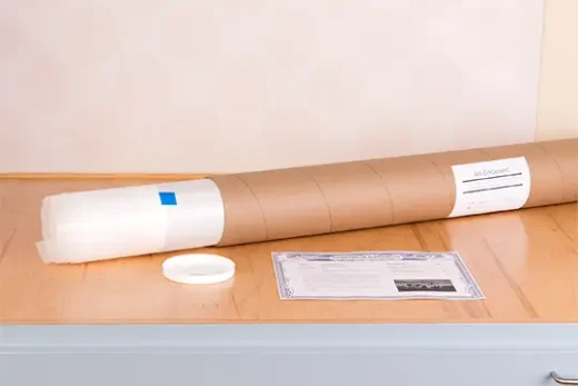 Heavy duty shipping tube for fine art photography