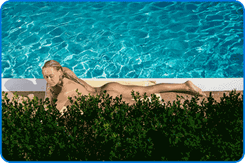 Poolside art photography for sale
